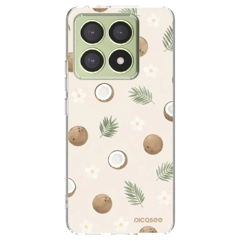 Picasee silikonový průhledný obal pro Xiaomi 14T - Coconut Breeze