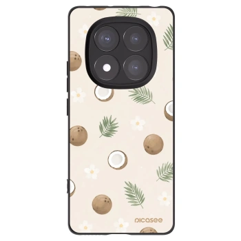 Picasee silikonový černý obal pro Xiaomi Redmi Note 14 Pro+ 5G - Coconut Breeze