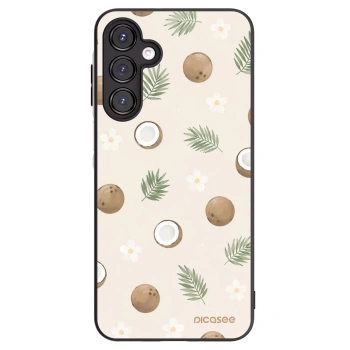 Picasee silikonový černý obal pro Samsung Galaxy A16 5G - Coconut Breeze