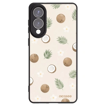 Picasee silikonový černý obal pro Samsung Galaxy S25 Edge 5G - Coconut Breeze