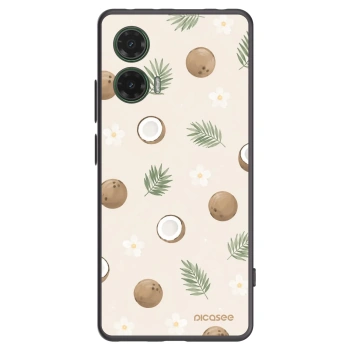 Picasee silikonový černý obal pro Motorola Moto G35 5G - Coconut Breeze