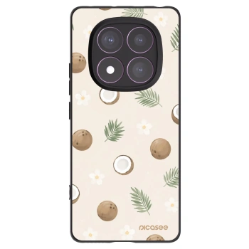 Picasee silikonový černý obal pro Xiaomi Redmi Note 14 Pro 4G - Coconut Breeze