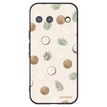 Picasee silikonový černý obal pro Google Pixel 9 - Coconut Breeze