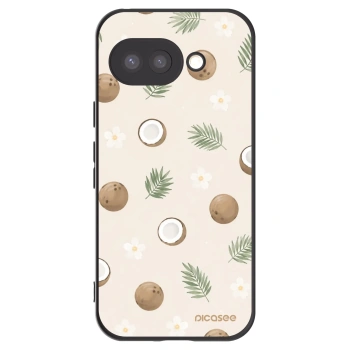 Picasee silikonový černý obal pro Google Pixel 9a - Coconut Breeze