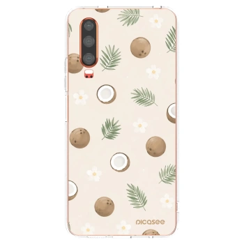 Picasee silikonový průhledný obal pro Huawei P30 - Coconut Breeze