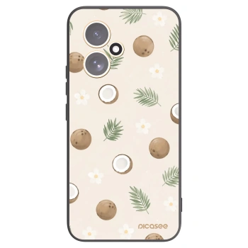 Picasee silikonový černý obal pro Honor 400 5G - Coconut Breeze