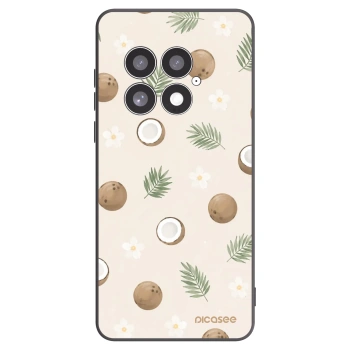 Picasee silikonový černý obal pro OnePlus 13 5G - Coconut Breeze
