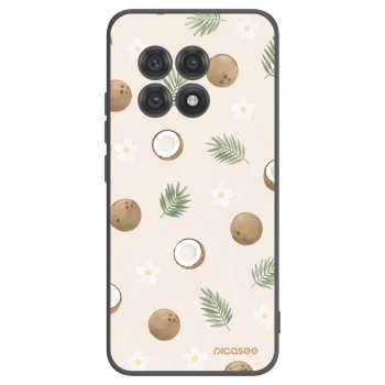 Picasee silikonový černý obal pro OnePlus 13R 5G - Coconut Breeze