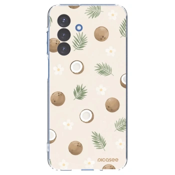 Picasee silikonový průhledný obal pro Samsung Galaxy A17 5G - Coconut Breeze