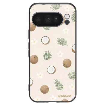 Picasee silikonový černý obal pro Google Pixel 10 Pro - Coconut Breeze