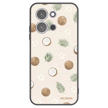 Picasee silikonový černý obal pro Xiaomi Redmi 15C 5G - Coconut Breeze