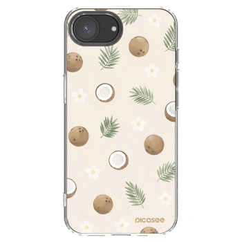 Picasee silikonový průhledný obal pro Apple iPhone 17e - Coconut Breeze
