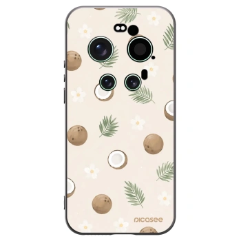 Picasee silikonový černý obal pro Xiaomi 17 Ultra - Coconut Breeze