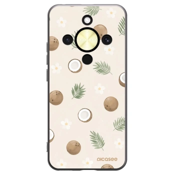 Picasee silikonový černý obal pro Honor Magic8 Lite 5G - Coconut Breeze