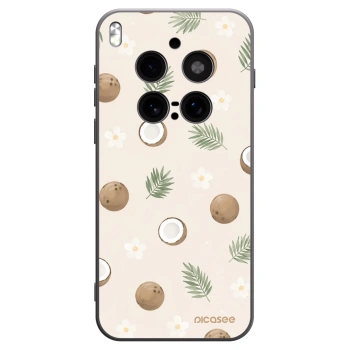 Picasee silikonový černý obal pro Vivo X300 Pro - Coconut Breeze