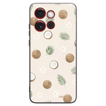 Picasee silikonový černý obal pro Motorola Edge 60 Neo 5G - Coconut Breeze