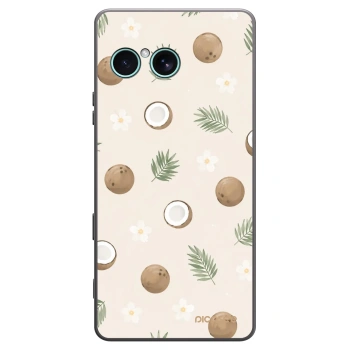 Picasee silikonový černý obal pro Sony Xperia 10 VII - Coconut Breeze