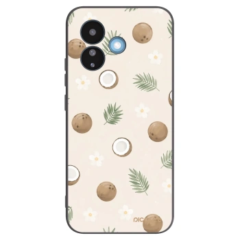 Picasee silikonový černý obal pro Xiaomi Redmi Note 17 Pro 5G - Coconut Breeze