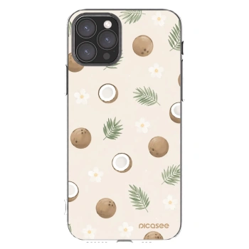 Picasee silikonový průhledný obal pro Apple iPhone 11 Pro - Coconut Breeze