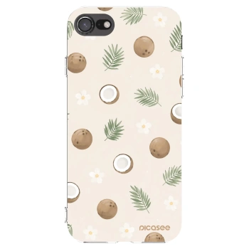 Picasee silikonový průhledný obal pro Apple iPhone 8 - Coconut Breeze