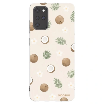 Picasee silikonový průhledný obal pro Samsung Galaxy S20+ G985F - Coconut Breeze