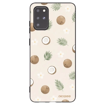 Picasee silikonový černý obal pro Samsung Galaxy S20+ G985F - Coconut Breeze