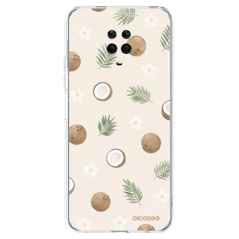 Picasee silikonový průhledný obal pro Xiaomi Redmi Note 9S - Coconut Breeze