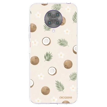 Picasee silikonový průhledný obal pro Xiaomi Poco F2 Pro - Coconut Breeze