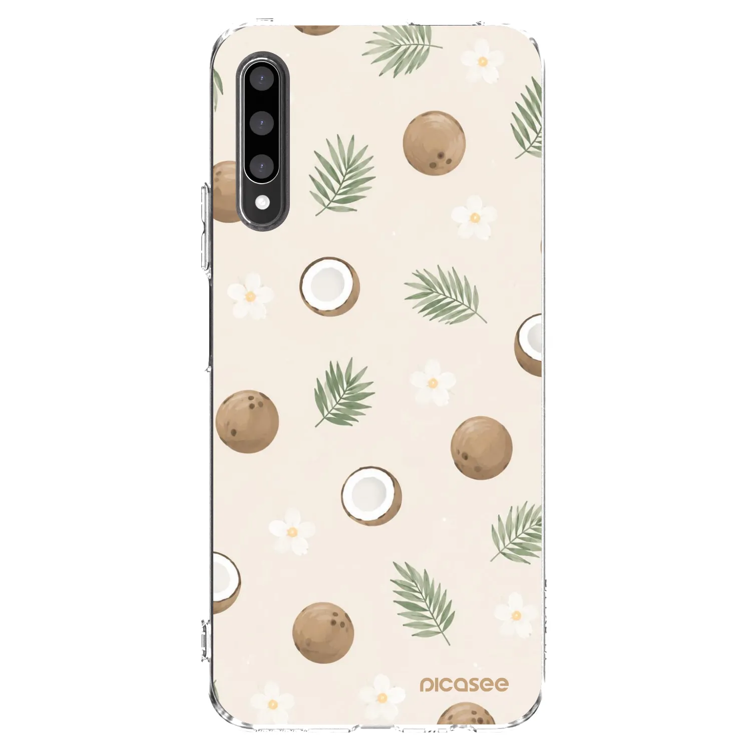 Picasee silikonový průhledný obal pro Honor 9X Pro - Coconut Breeze