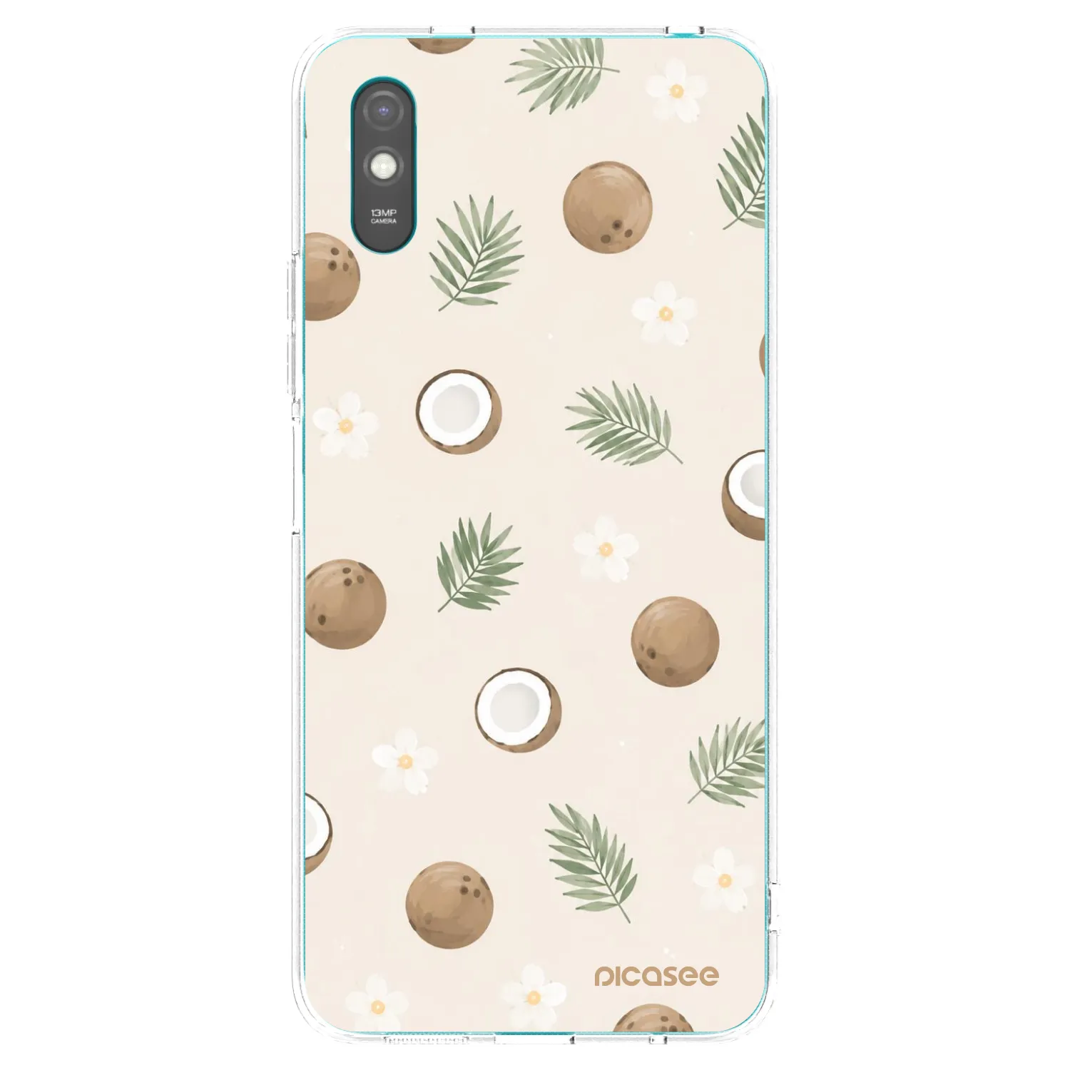 Picasee silikonový průhledný obal pro Xiaomi Redmi 9A - Coconut Breeze
