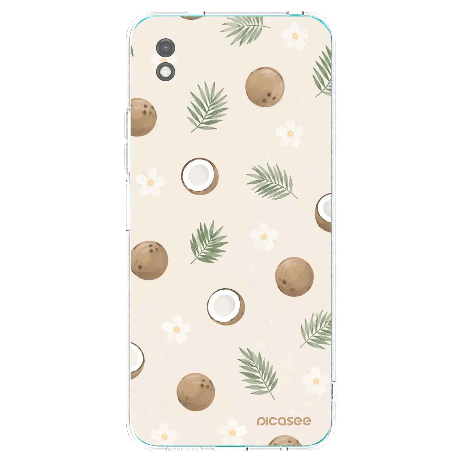 Picasee silikonový černý obal pro Xiaomi Redmi 9A - Coconut Breeze