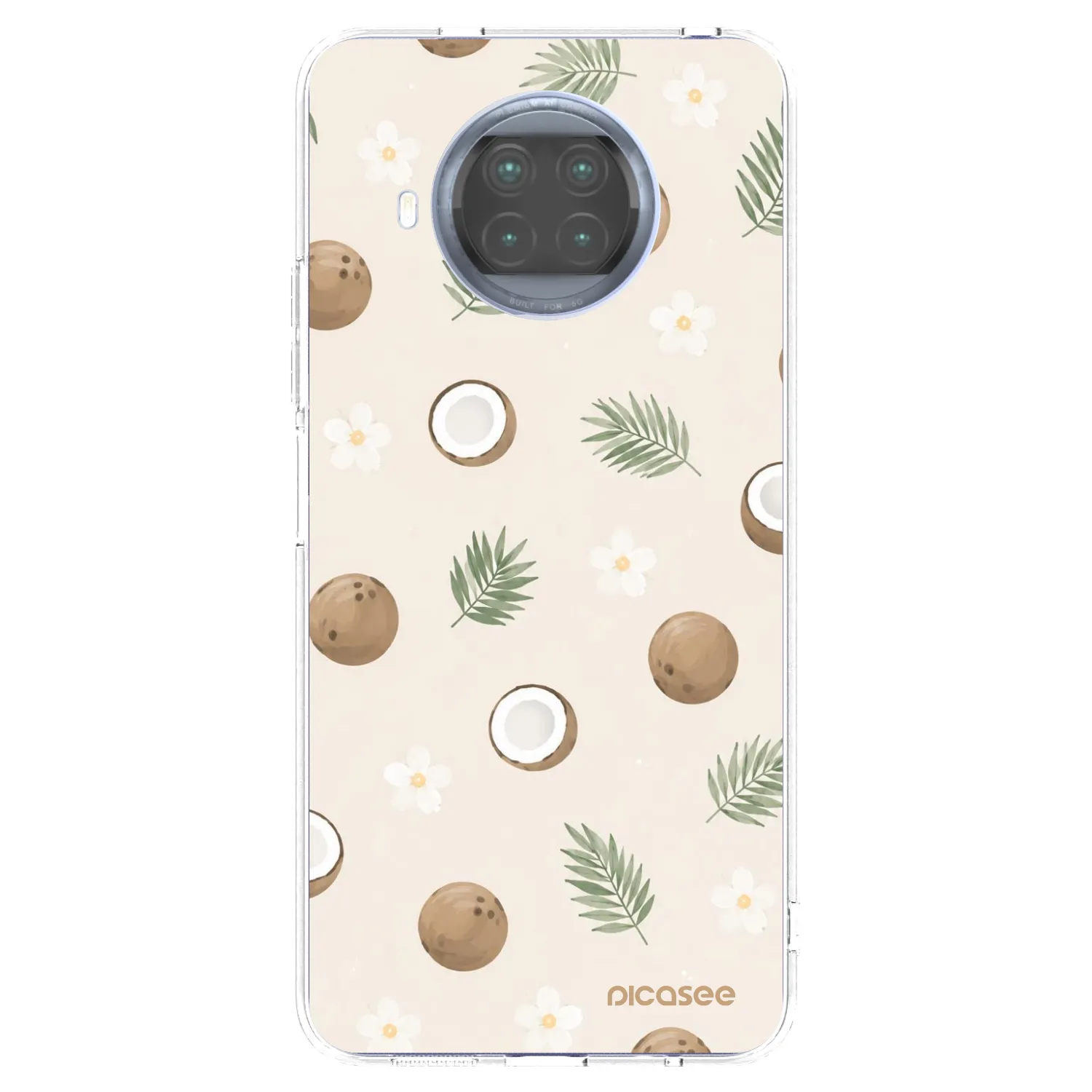 Picasee silikonový průhledný obal pro Xiaomi Mi 10T Lite - Coconut Breeze