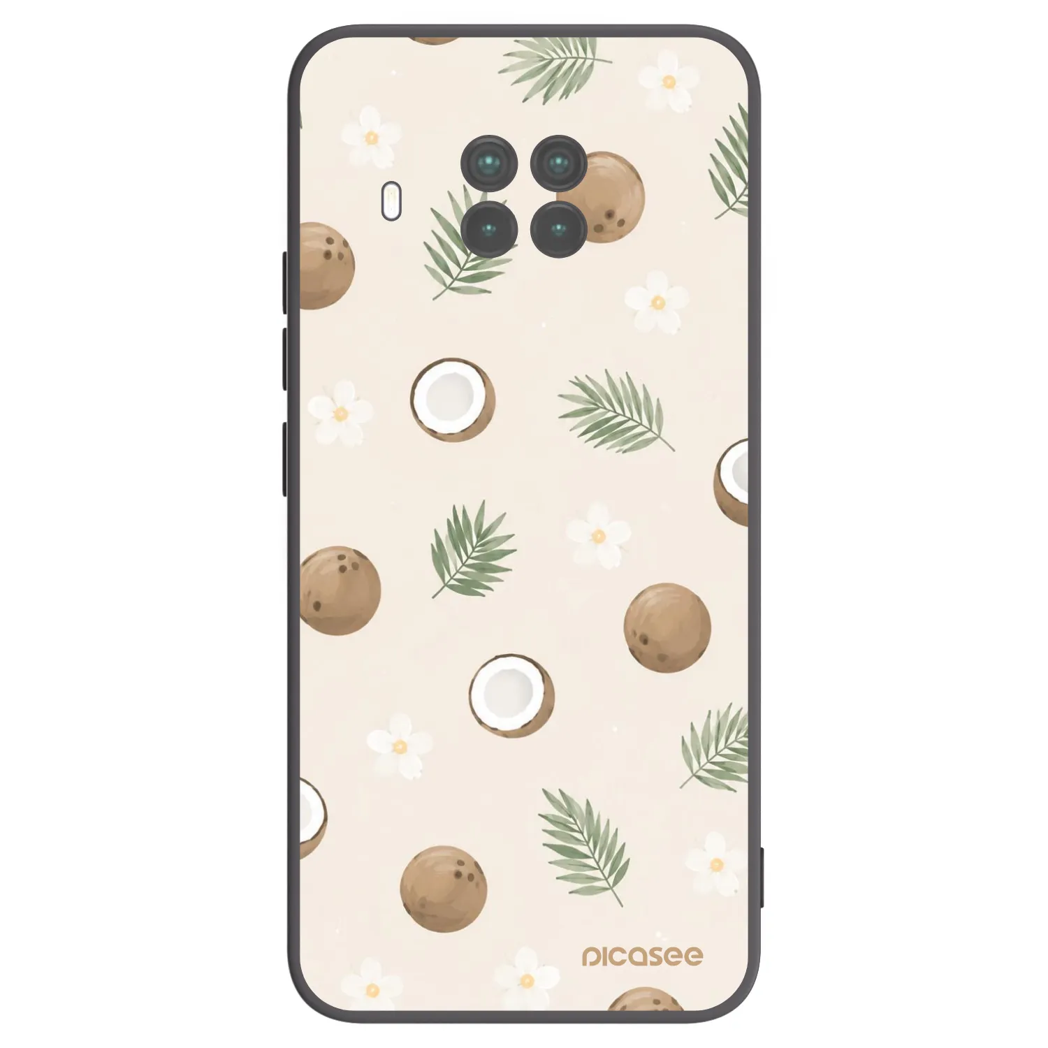 Picasee silikonový černý obal pro Xiaomi Mi 10T Lite - Coconut Breeze
