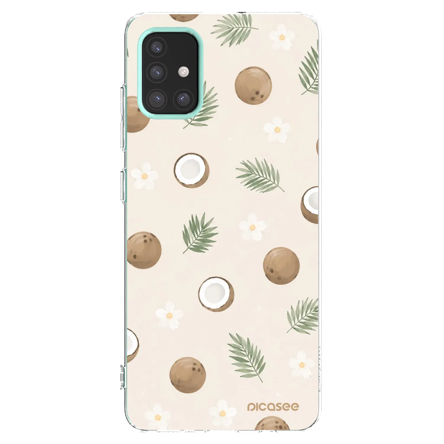 Picasee silikonový průhledný obal pro Samsung Galaxy M31s - Coconut Breeze