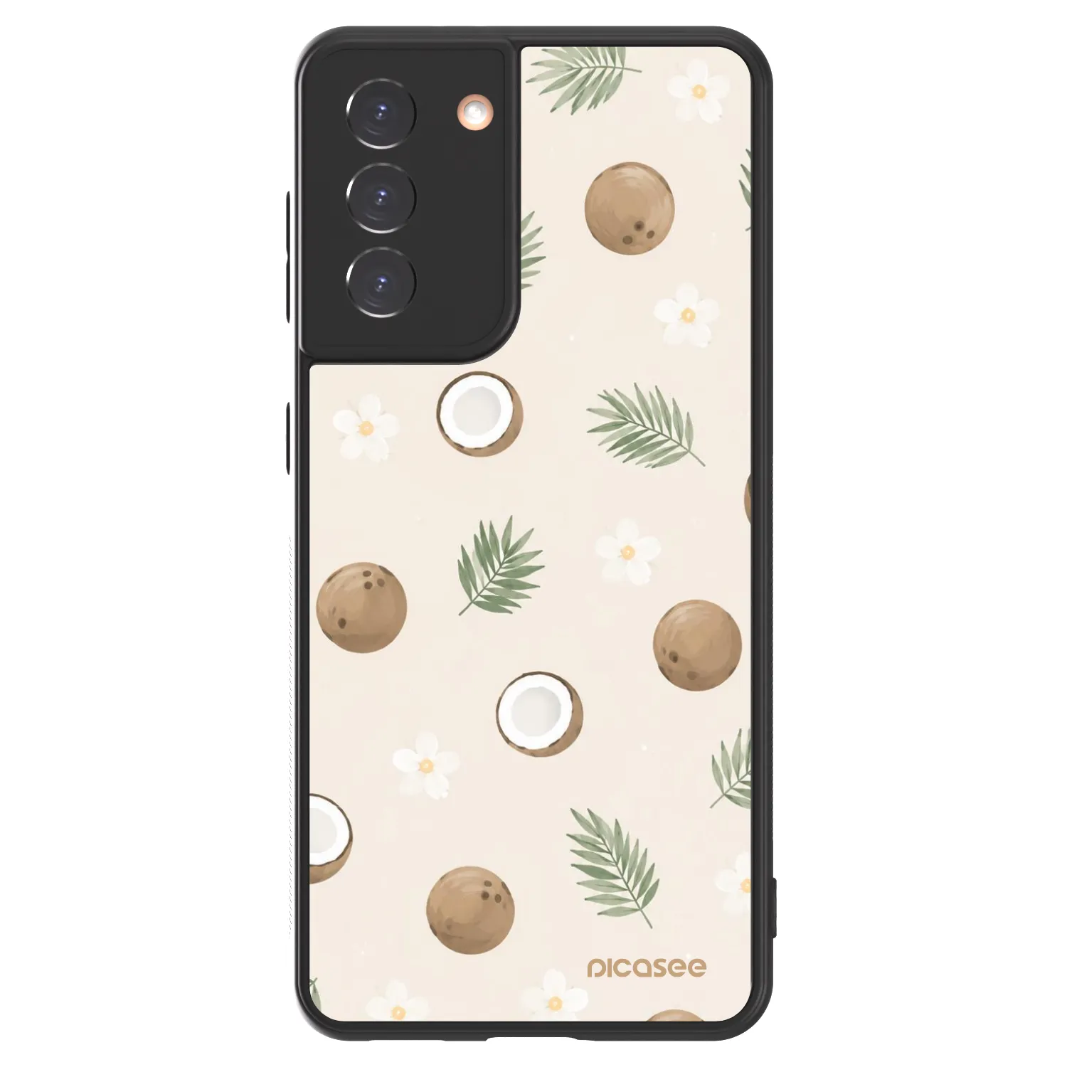 Picasee ULTIMATE CASE pro Samsung Galaxy S21 5G G991B - Coconut Breeze