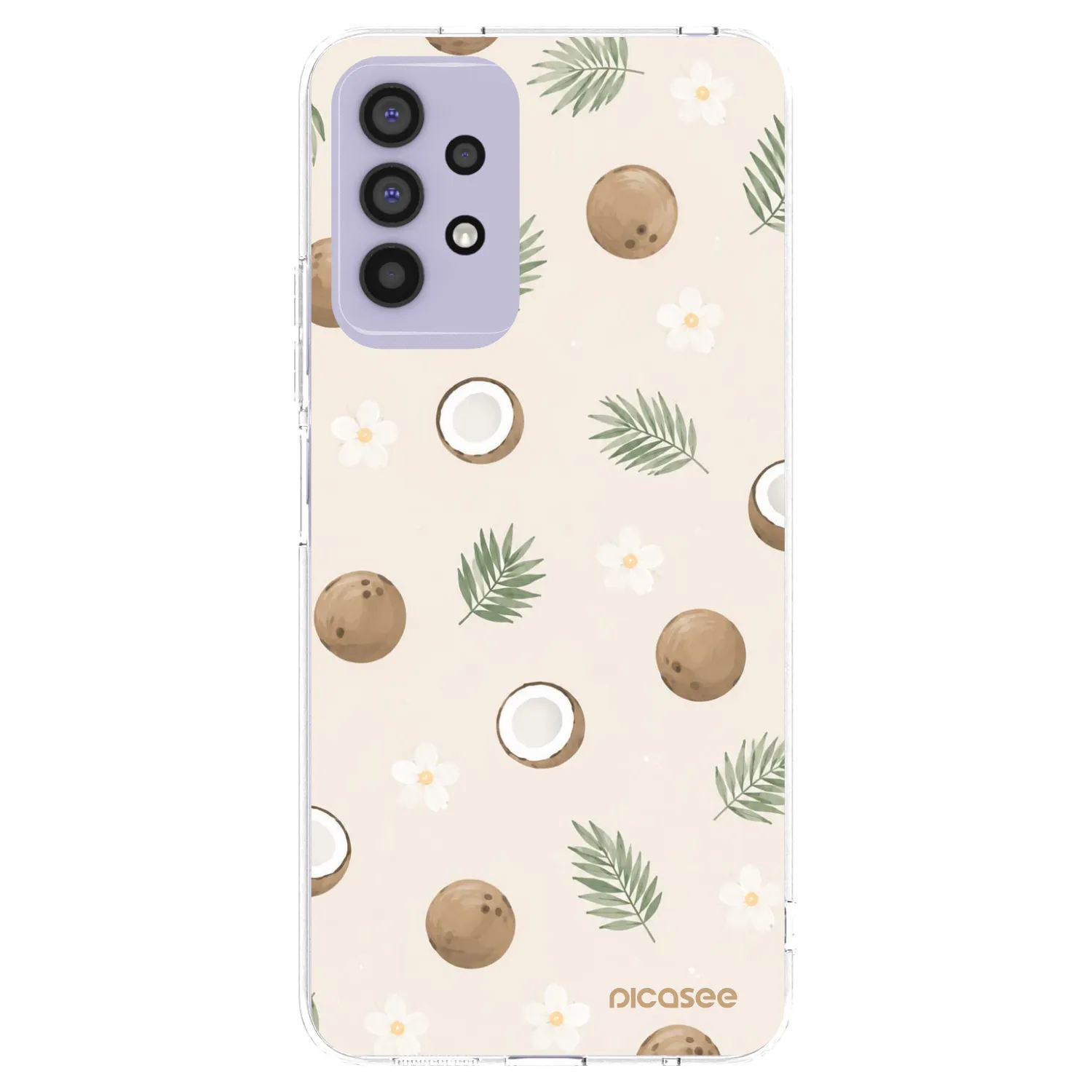 Picasee silikonový průhledný obal pro Samsung Galaxy A32 4G SM-A325F - Coconut Breeze