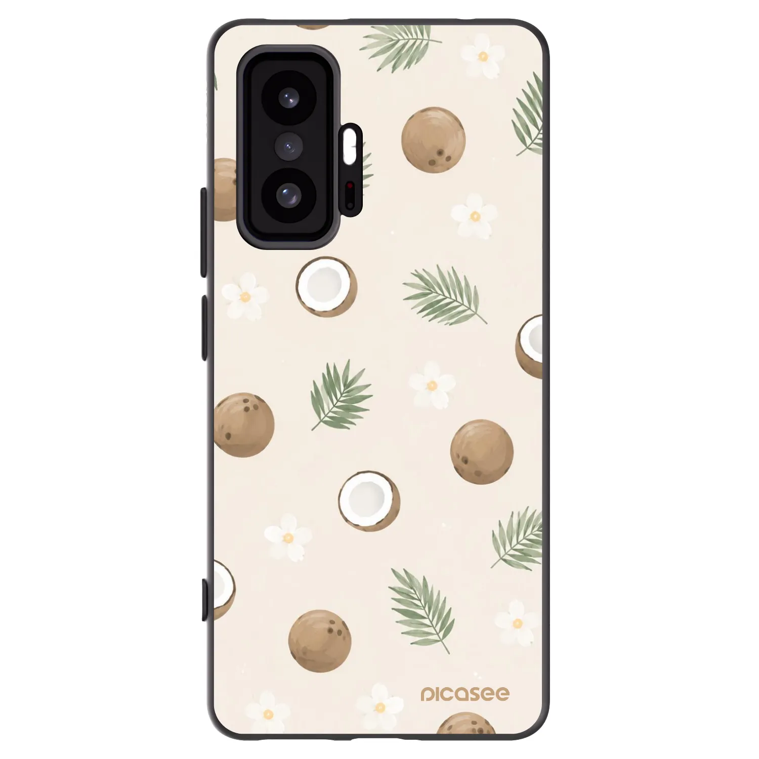 Picasee silikonový černý obal pro Xiaomi 11T - Coconut Breeze