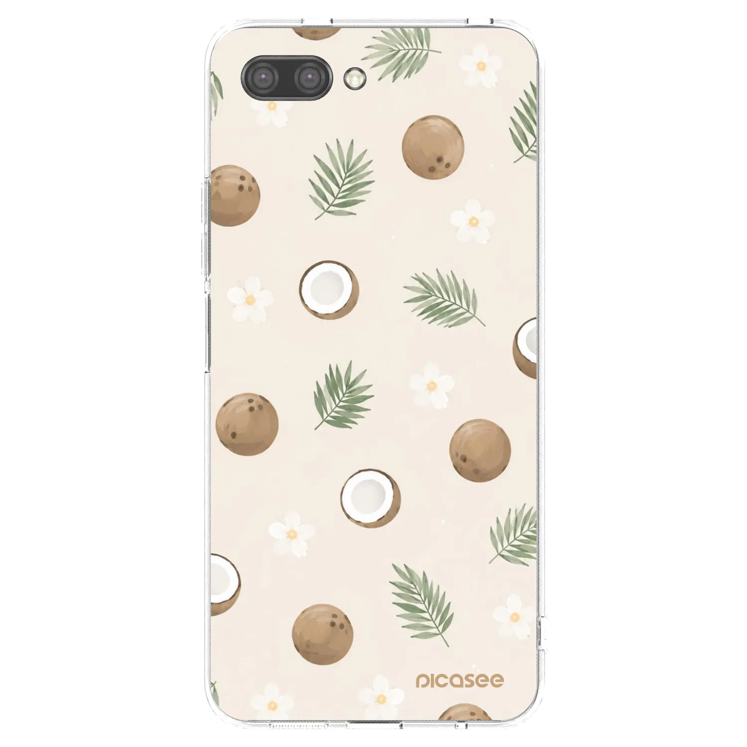 Picasee silikonový průhledný obal pro Honor 10 - Coconut Breeze