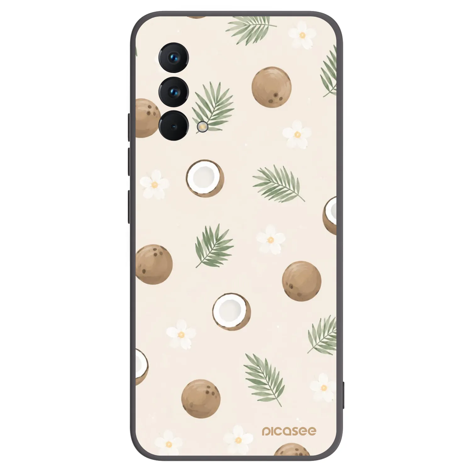 Picasee silikonový černý obal pro Realme GT Master Edition 5G - Coconut Breeze