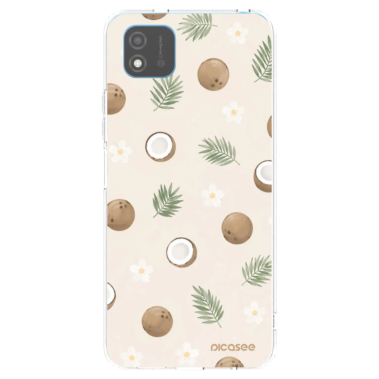 Picasee silikonový průhledný obal pro Realme C11 (2021) - Coconut Breeze