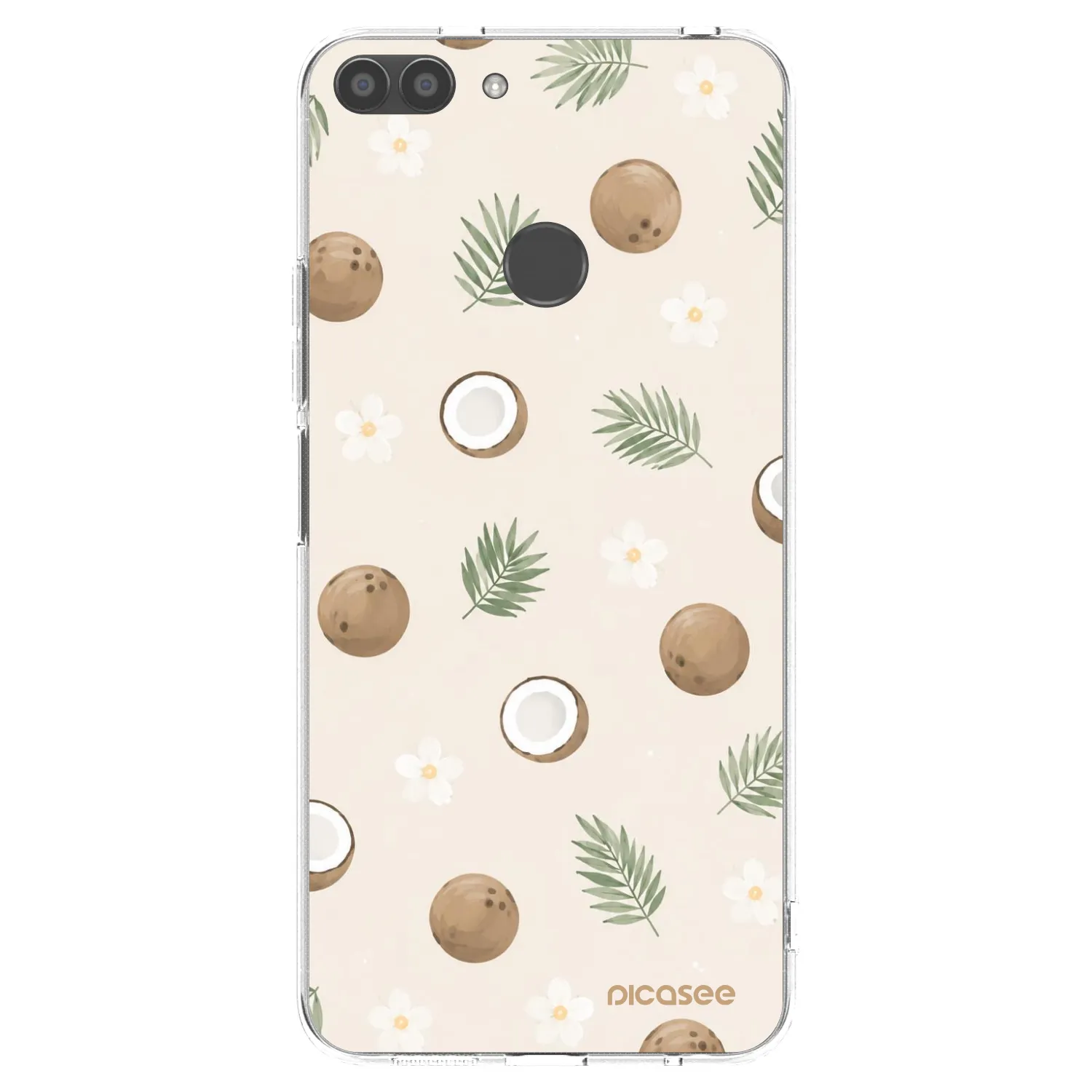 Picasee silikonový průhledný obal pro Huawei P Smart - Coconut Breeze