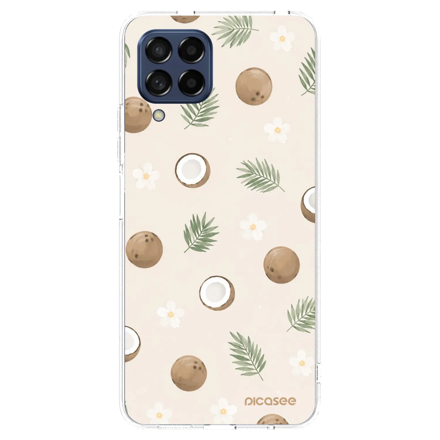 Picasee silikonový průhledný obal pro Samsung Galaxy M53 5G - Coconut Breeze