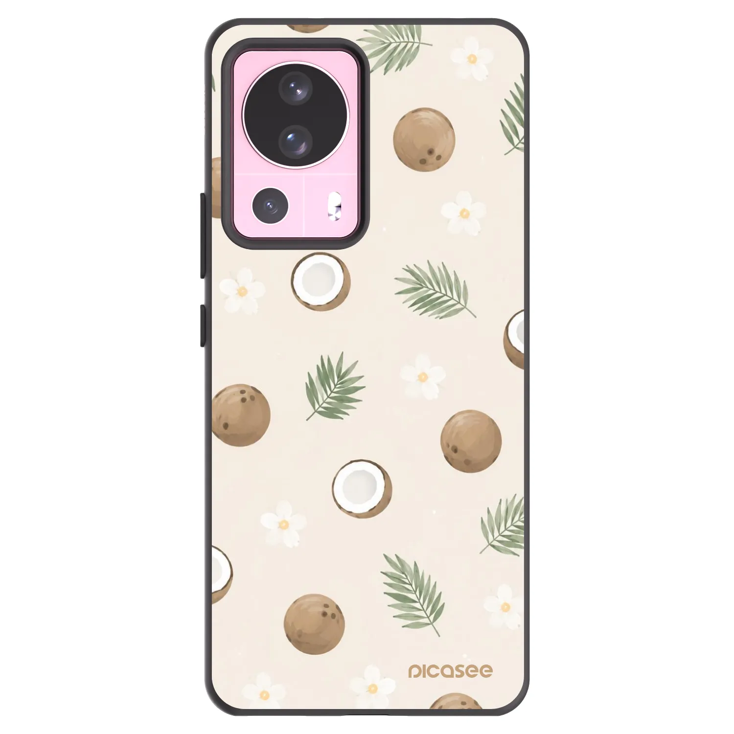 Picasee silikonový černý obal pro Xiaomi 13 Lite - Coconut Breeze