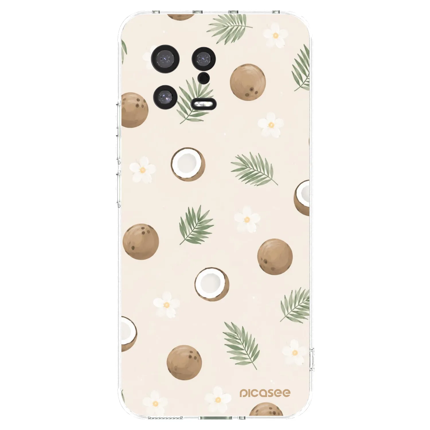 Picasee silikonový průhledný obal pro Xiaomi 13 - Coconut Breeze