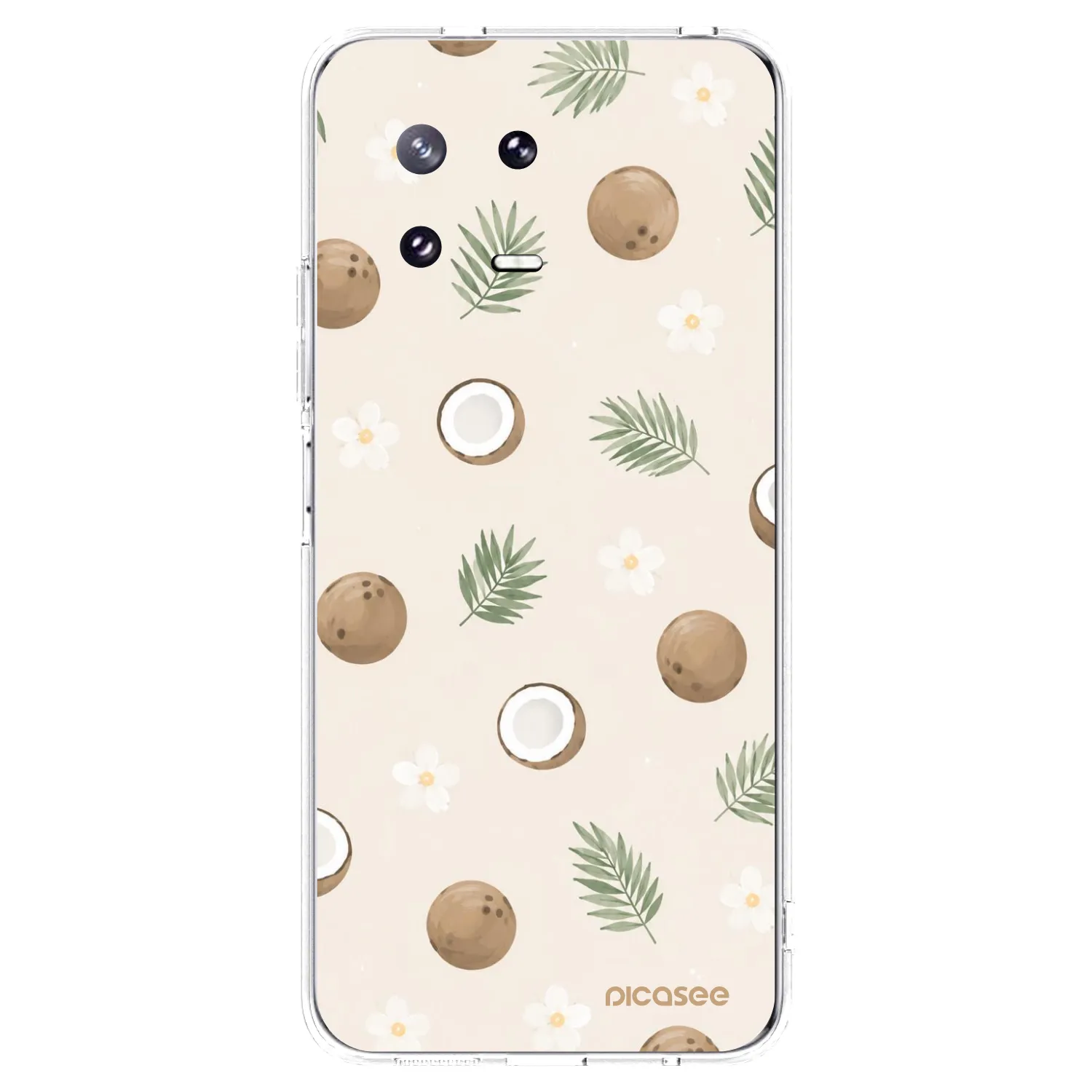 Picasee silikonový průhledný obal pro Xiaomi 13 Pro - Coconut Breeze