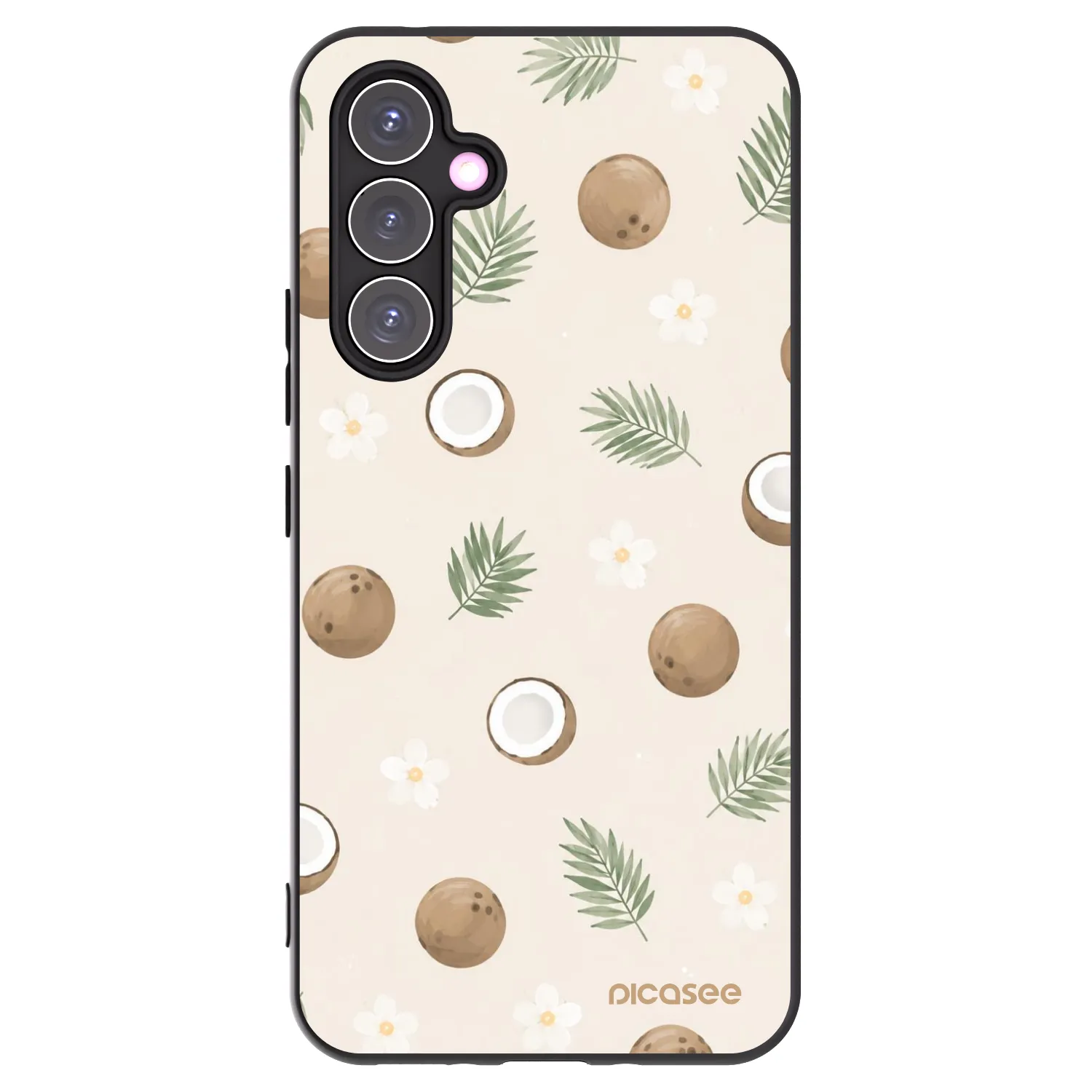 Picasee silikonový černý obal pro Samsung Galaxy A54 5G A546B - Coconut Breeze