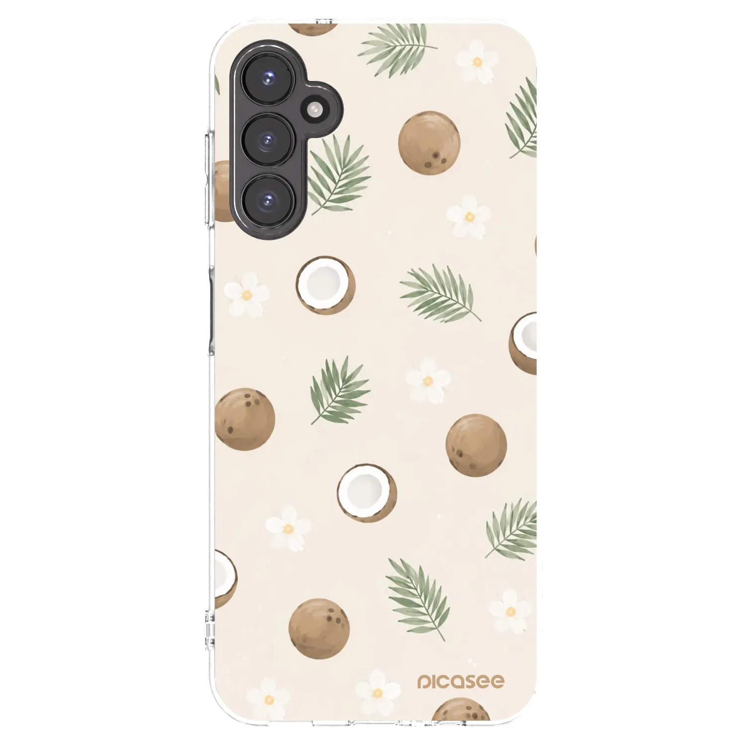 Picasee silikonový průhledný obal pro Samsung Galaxy A14 5G A146P - Coconut Breeze