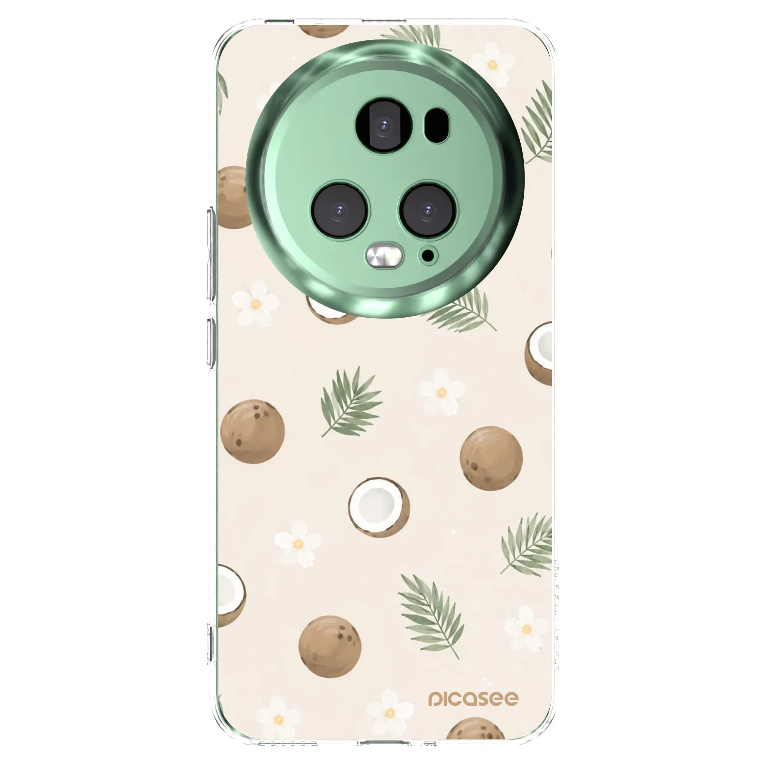 Picasee silikonový průhledný obal pro Honor Magic5 Pro - Coconut Breeze