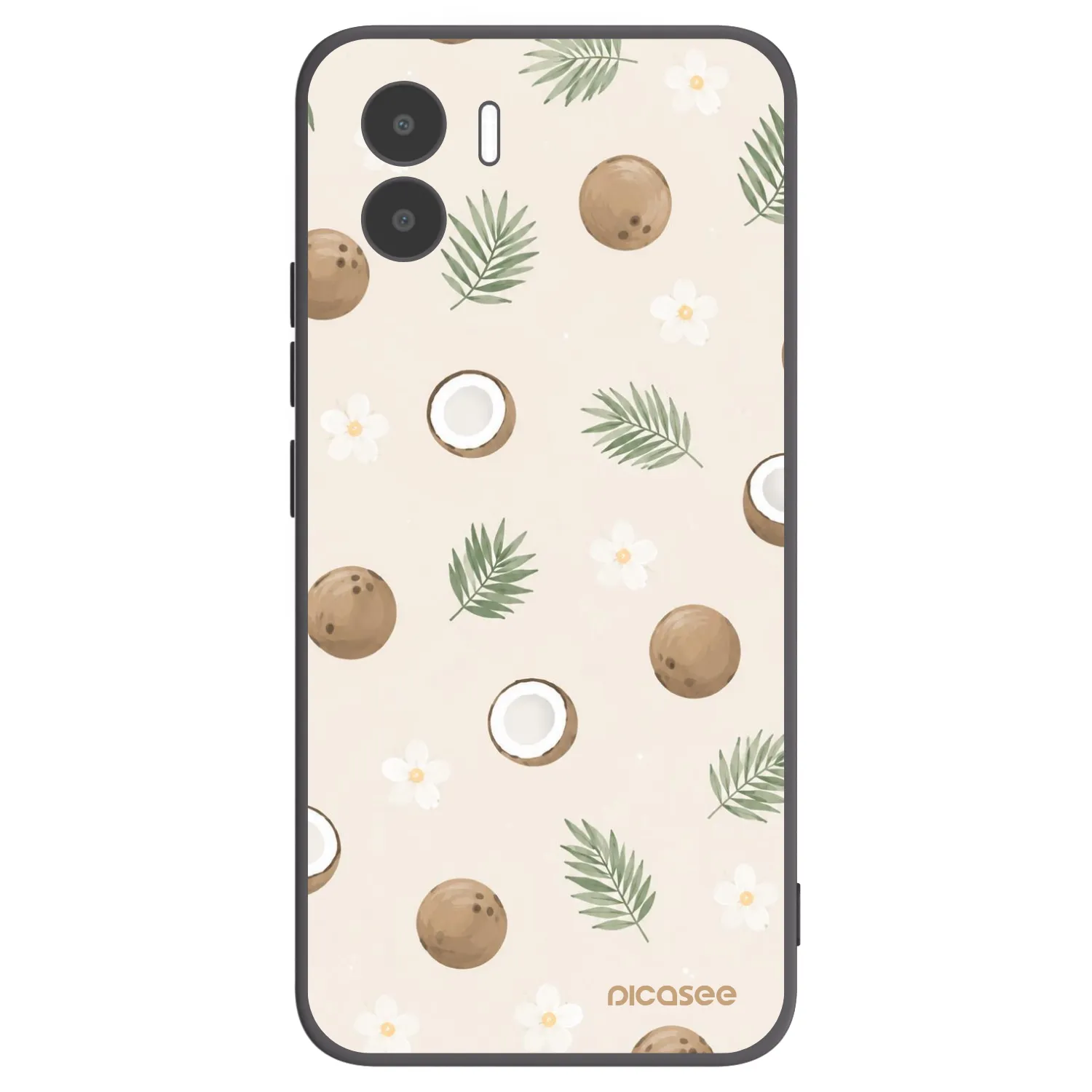 Picasee silikonový černý obal pro Xiaomi Redmi A2 - Coconut Breeze