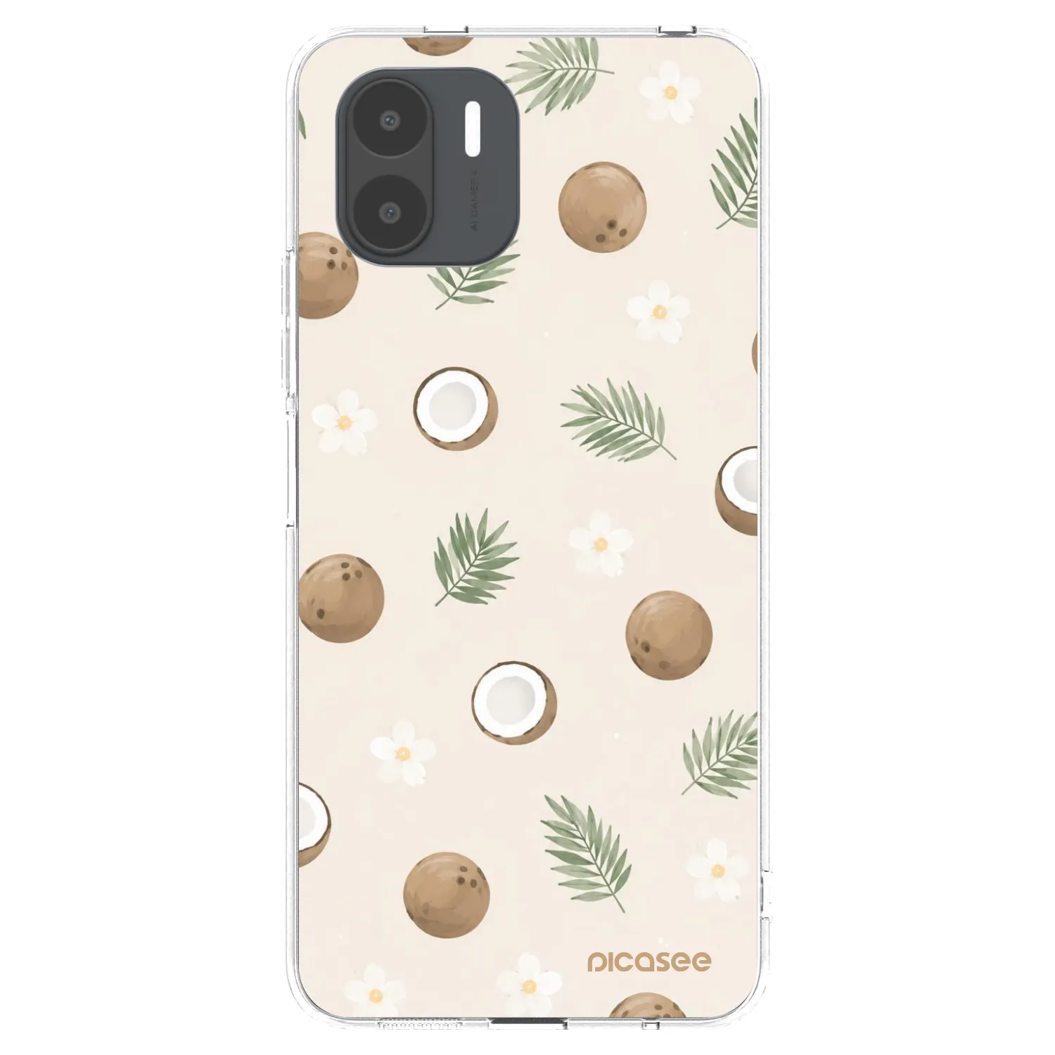 Picasee silikonový průhledný obal pro Xiaomi Redmi A2 - Coconut Breeze